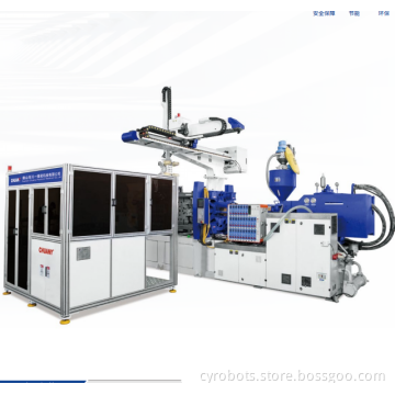 Food Grade Commercial Plastic Containers: Disposable Thin Wall Containers with Injection Molding and IML Robots